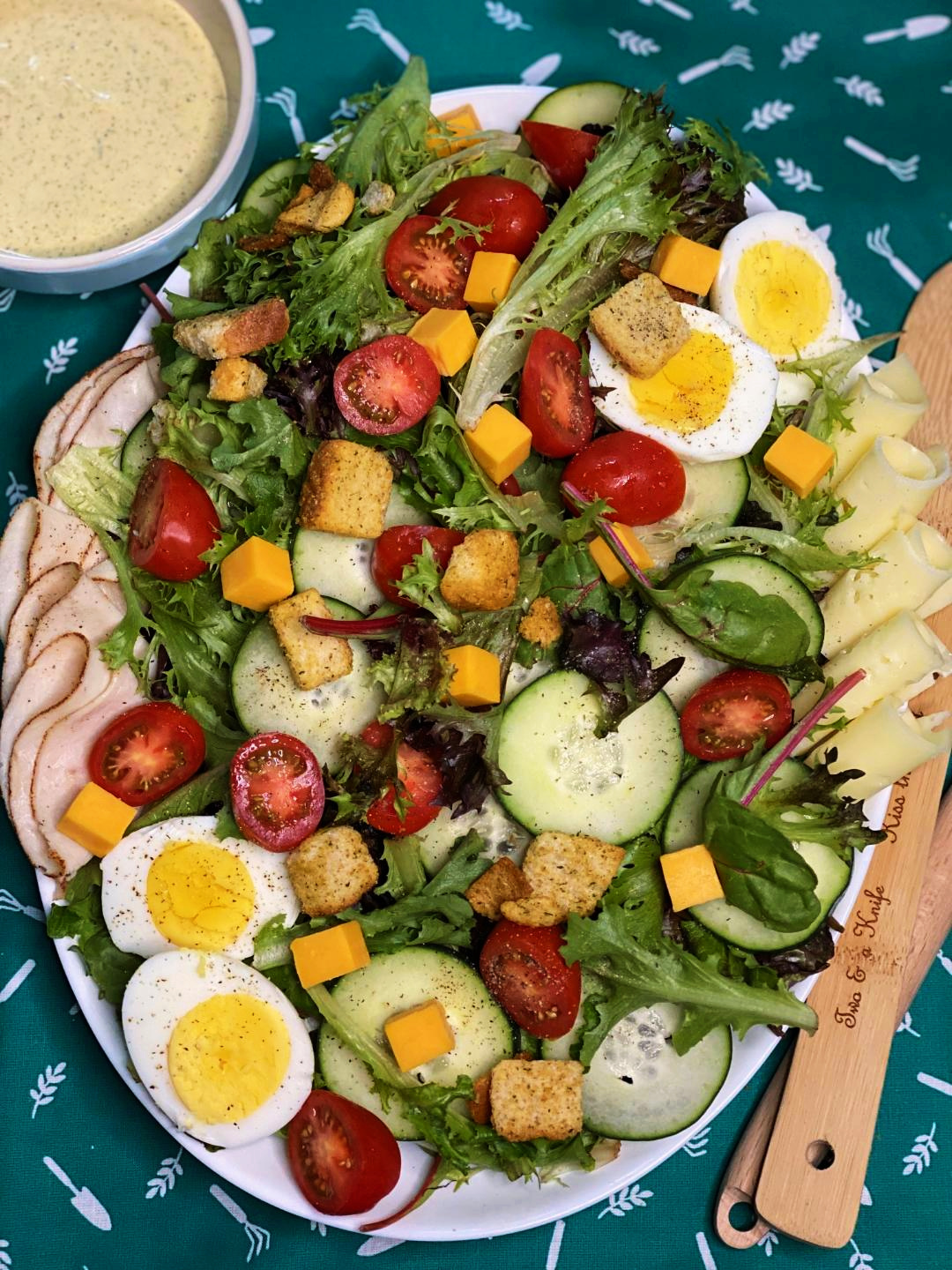 Chef’s Salad + Golden Ranch