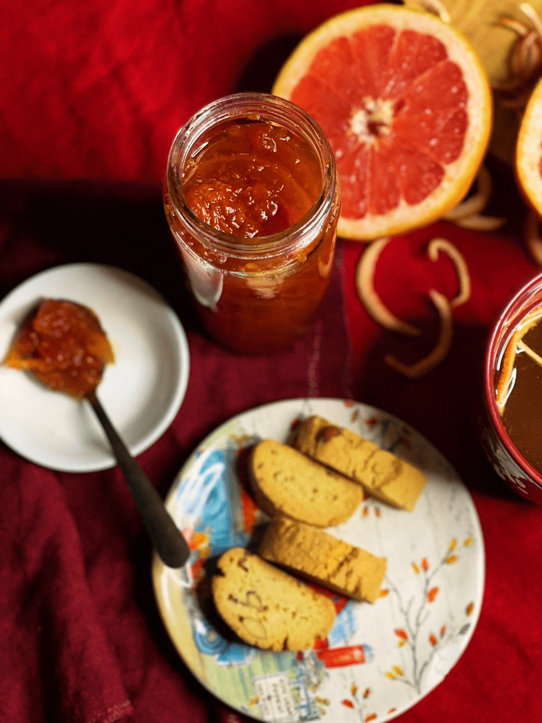 Candied Citrus Rind Tea Infusers