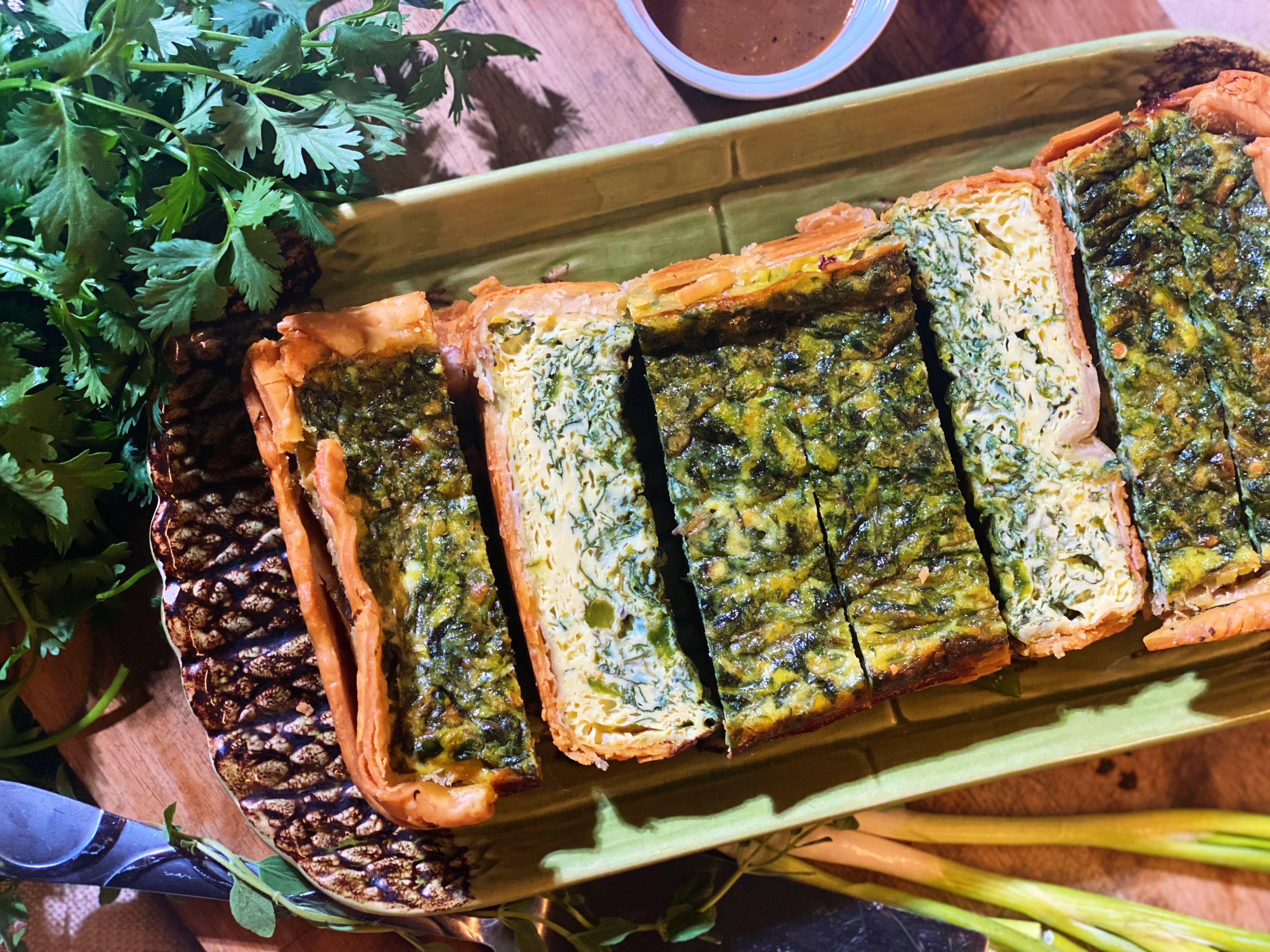 Jalapeno Spinach Quiche