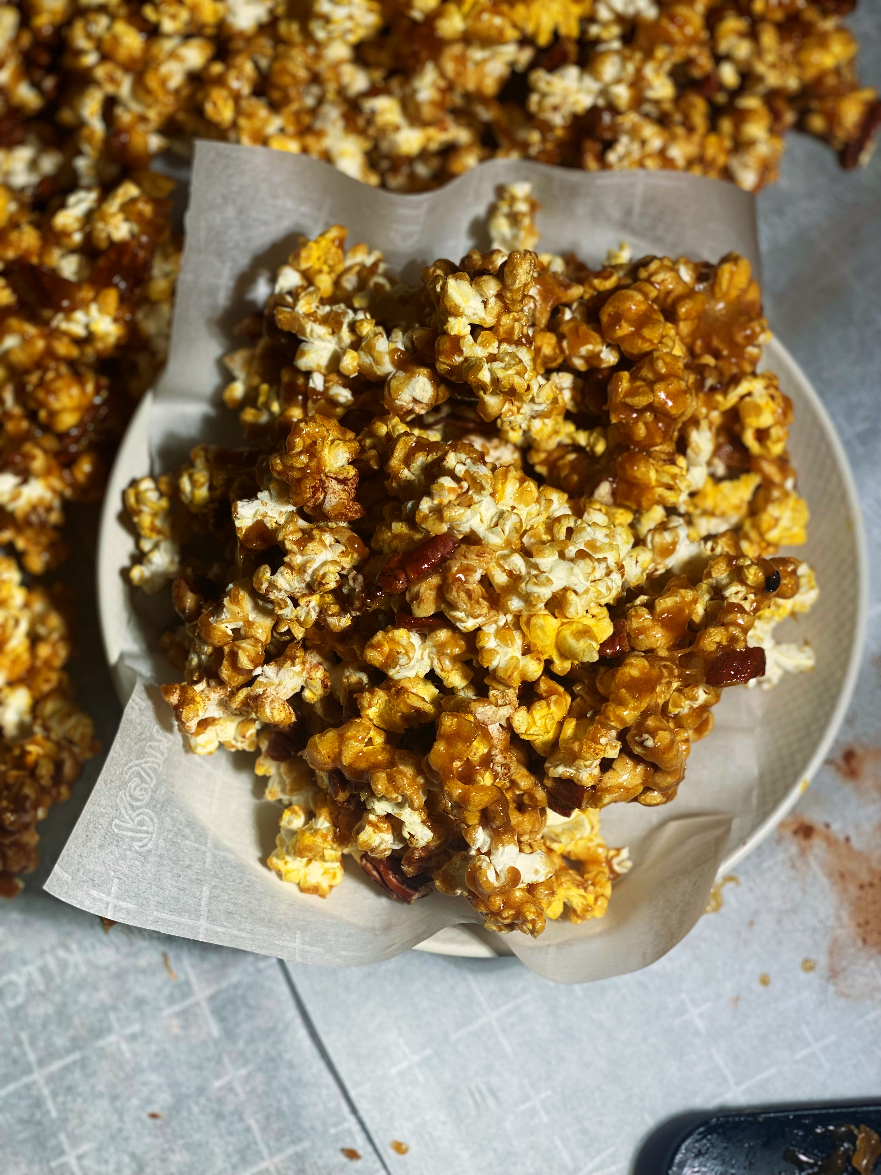 Sweet Cinnamon Caramel Pecan Corn