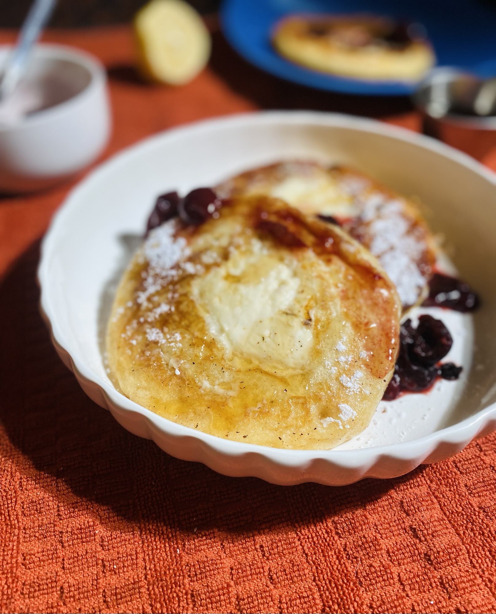 Cream Cheese Danish Pancakes 