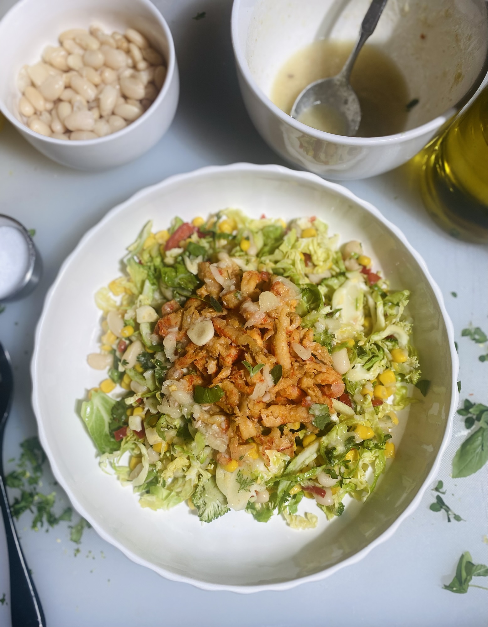 Crawfish & Veggie Power Bowl 