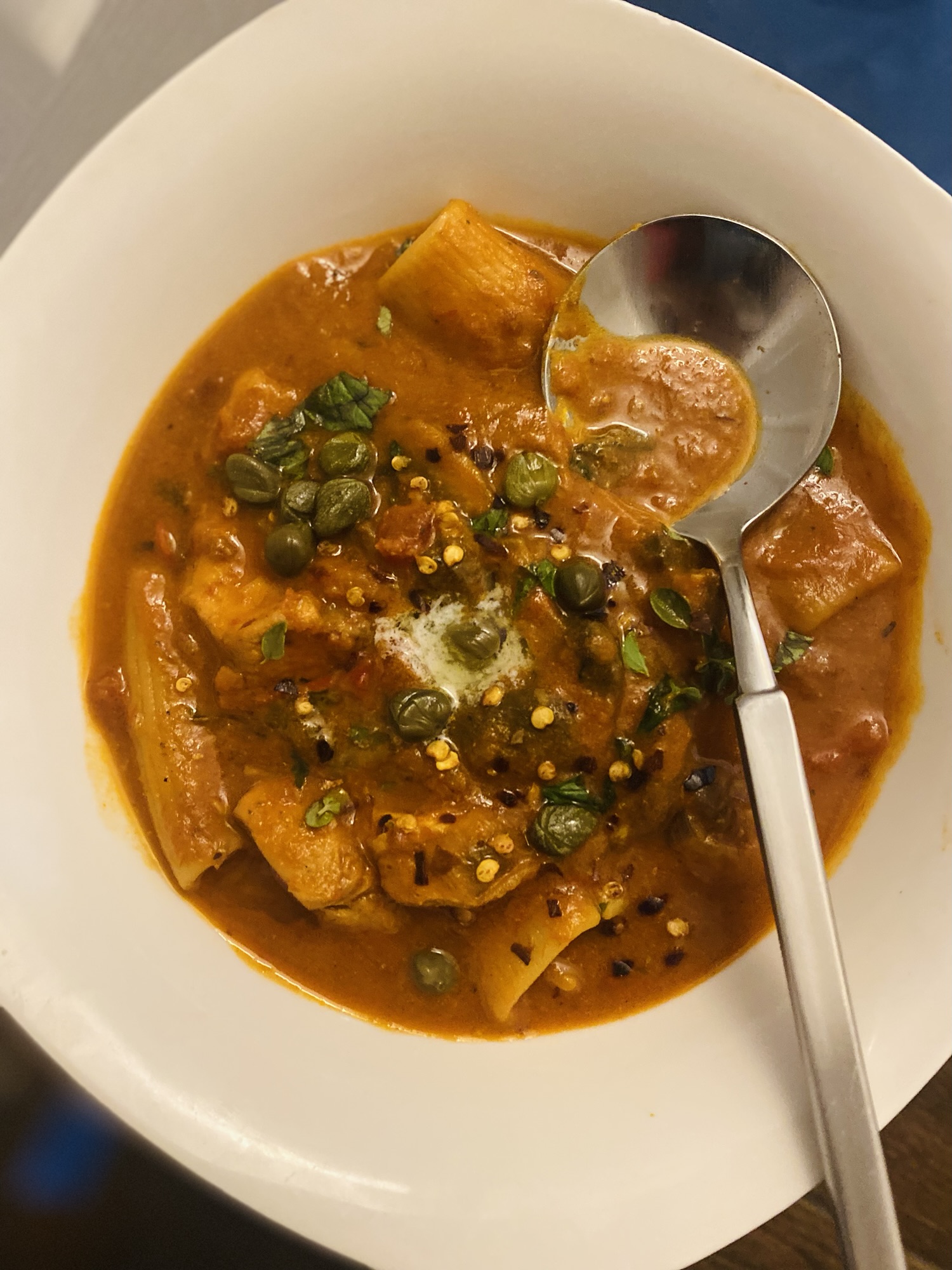 Chicken Cacciatore Soup