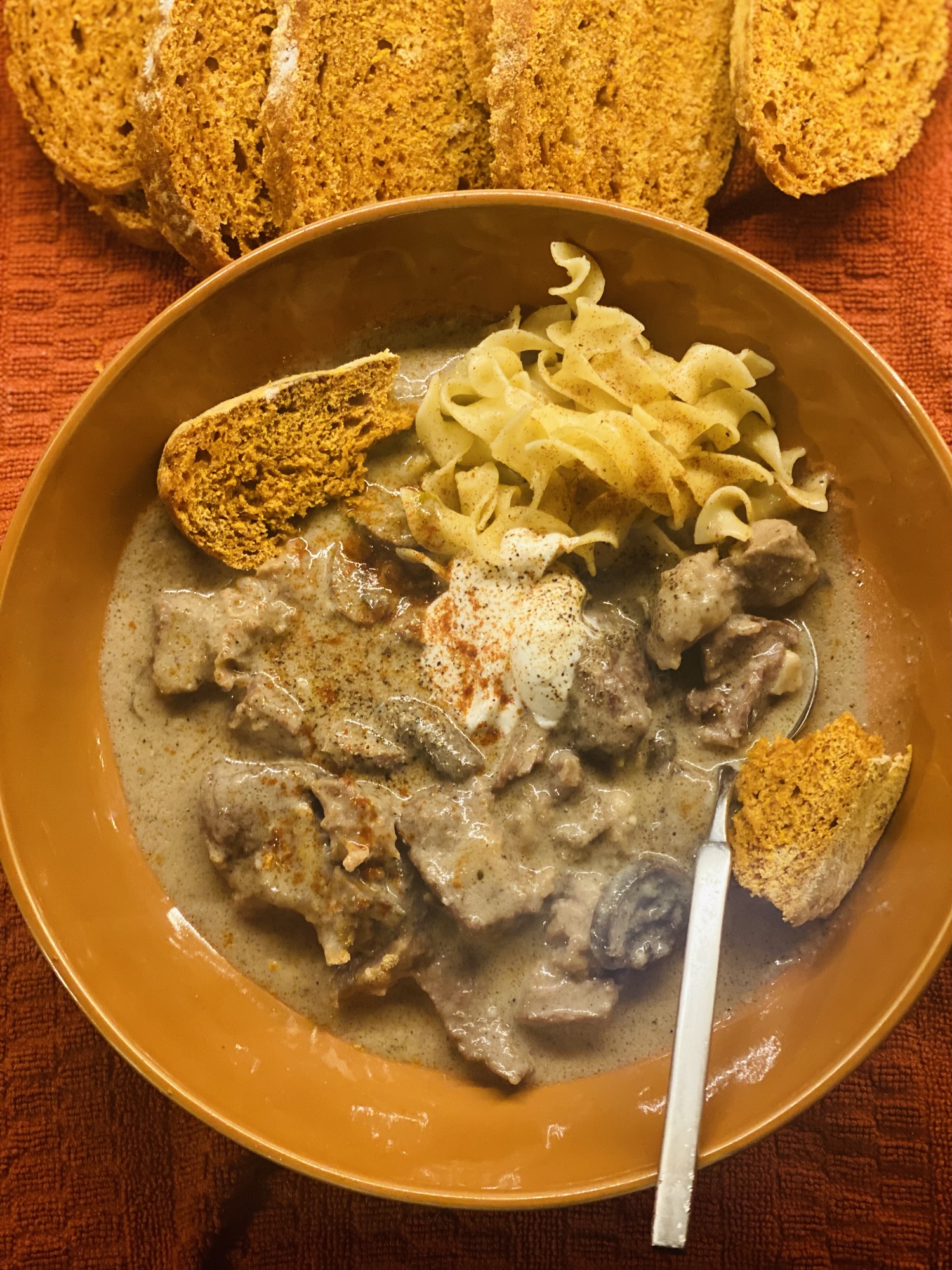 Classic Beef Stroganoff