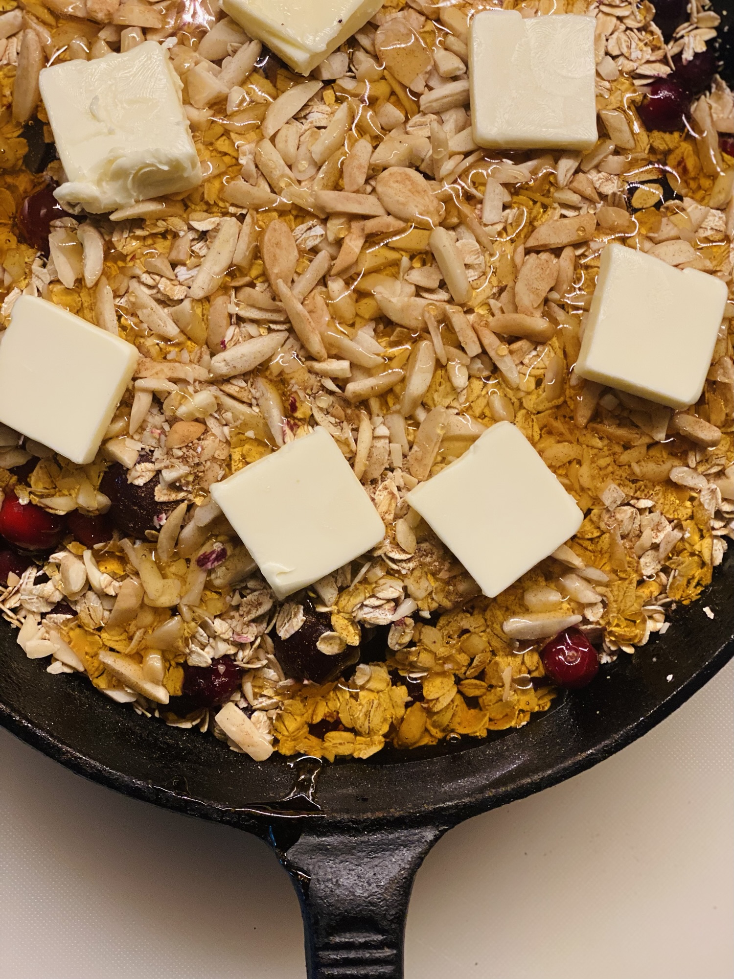 Mixed Berry Oat Dump Cobbler