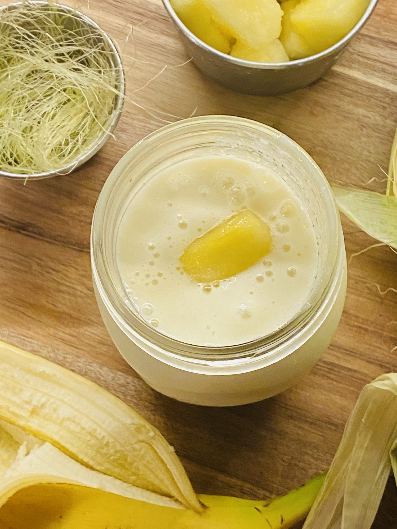 Pineapple Corn Silk Smoothie