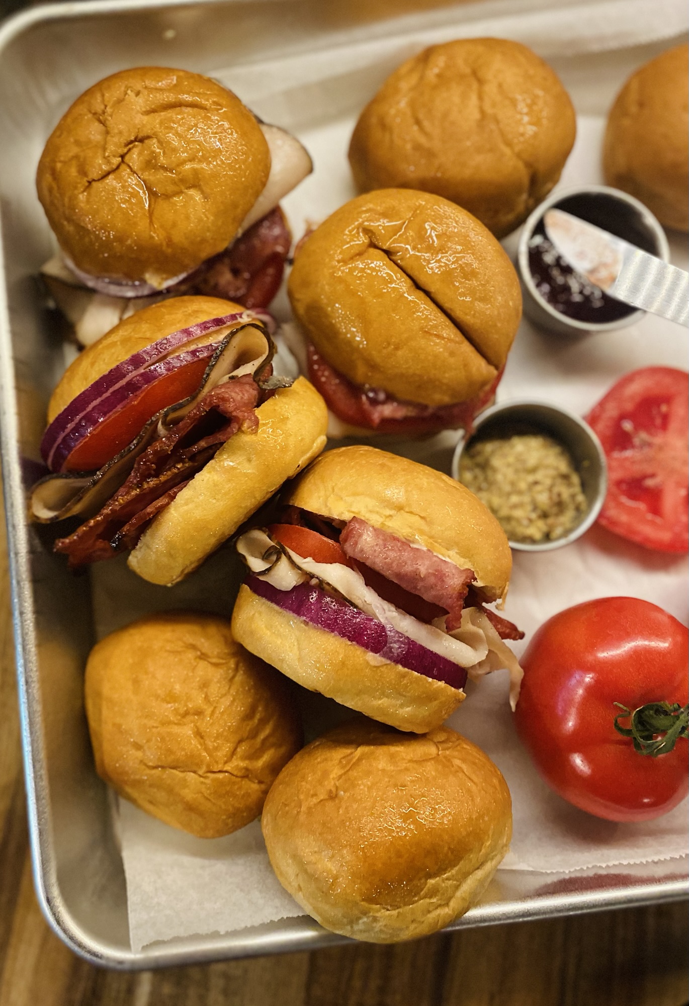 Turkey-Turkey Sandwich