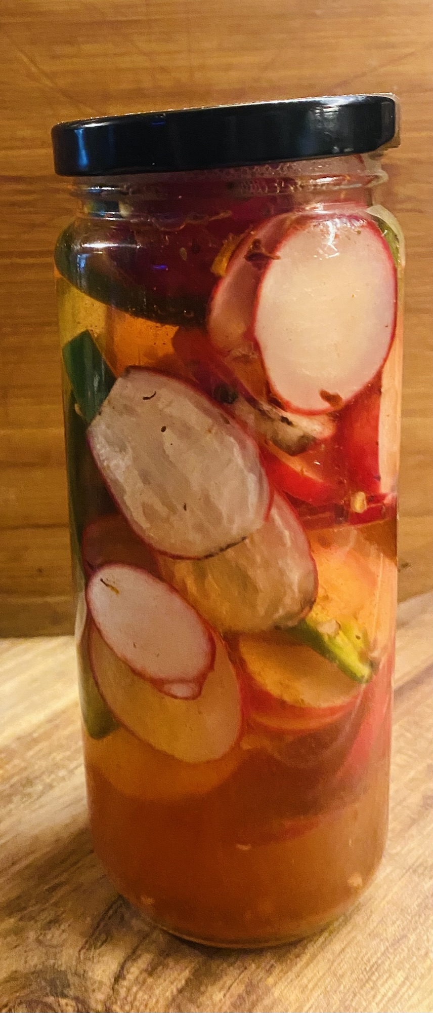 Hot Brined Radish