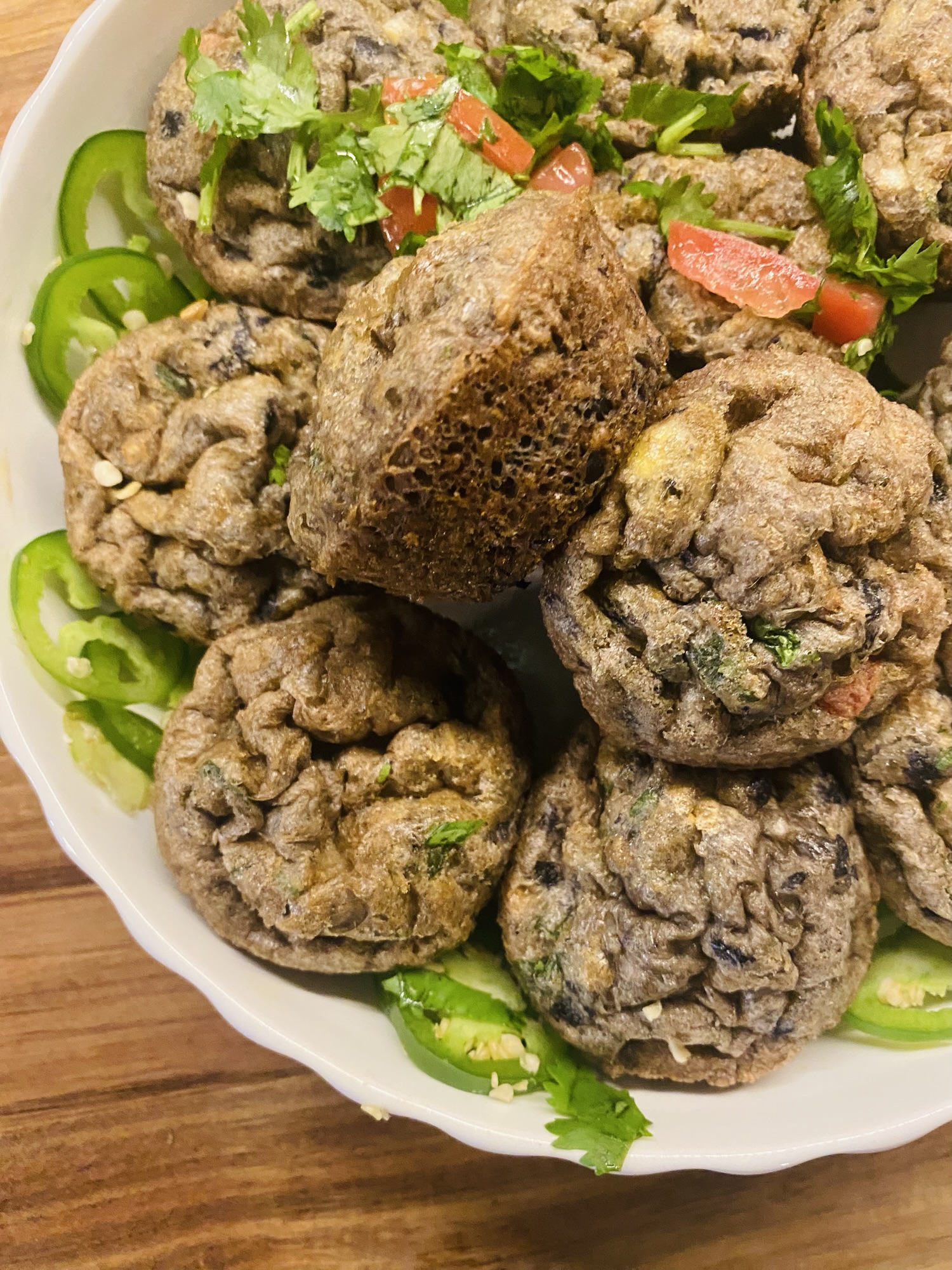 Black Bean & Egg Cups