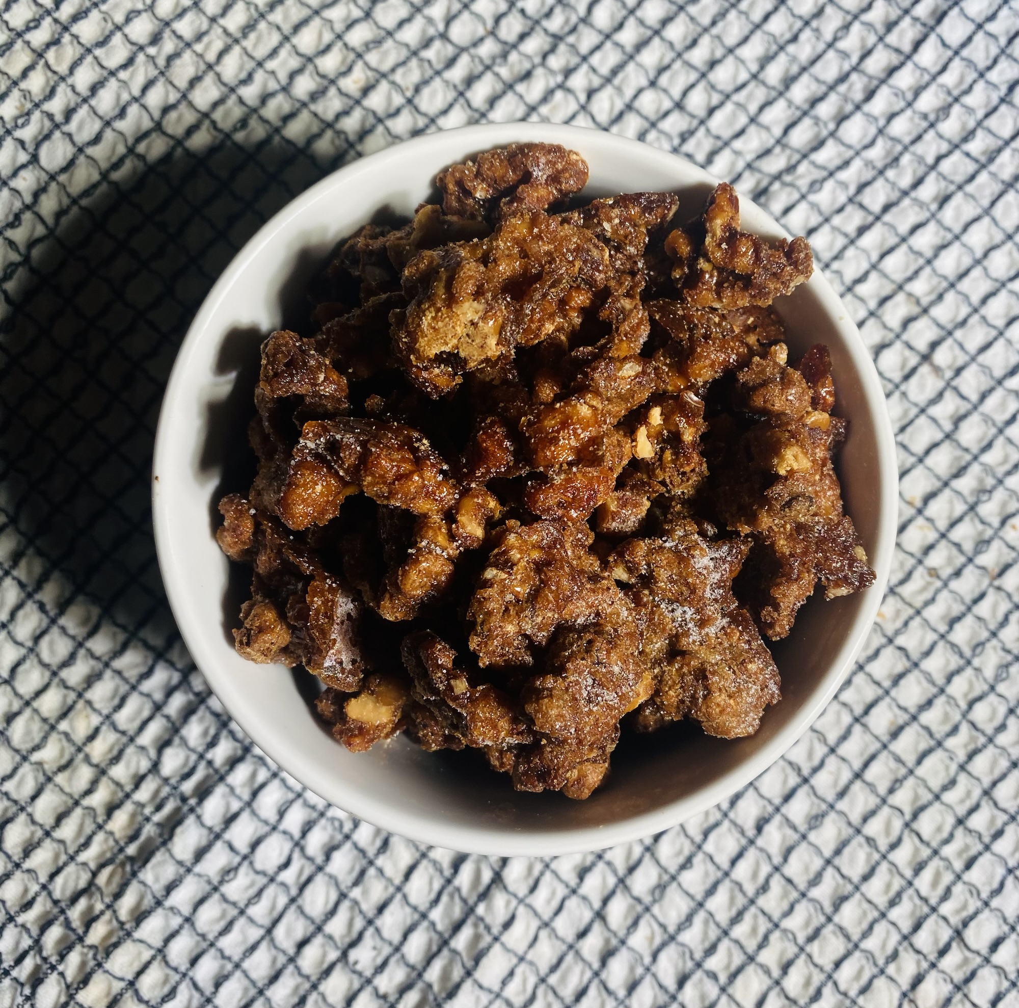 Sugar Trio Candied Walnuts