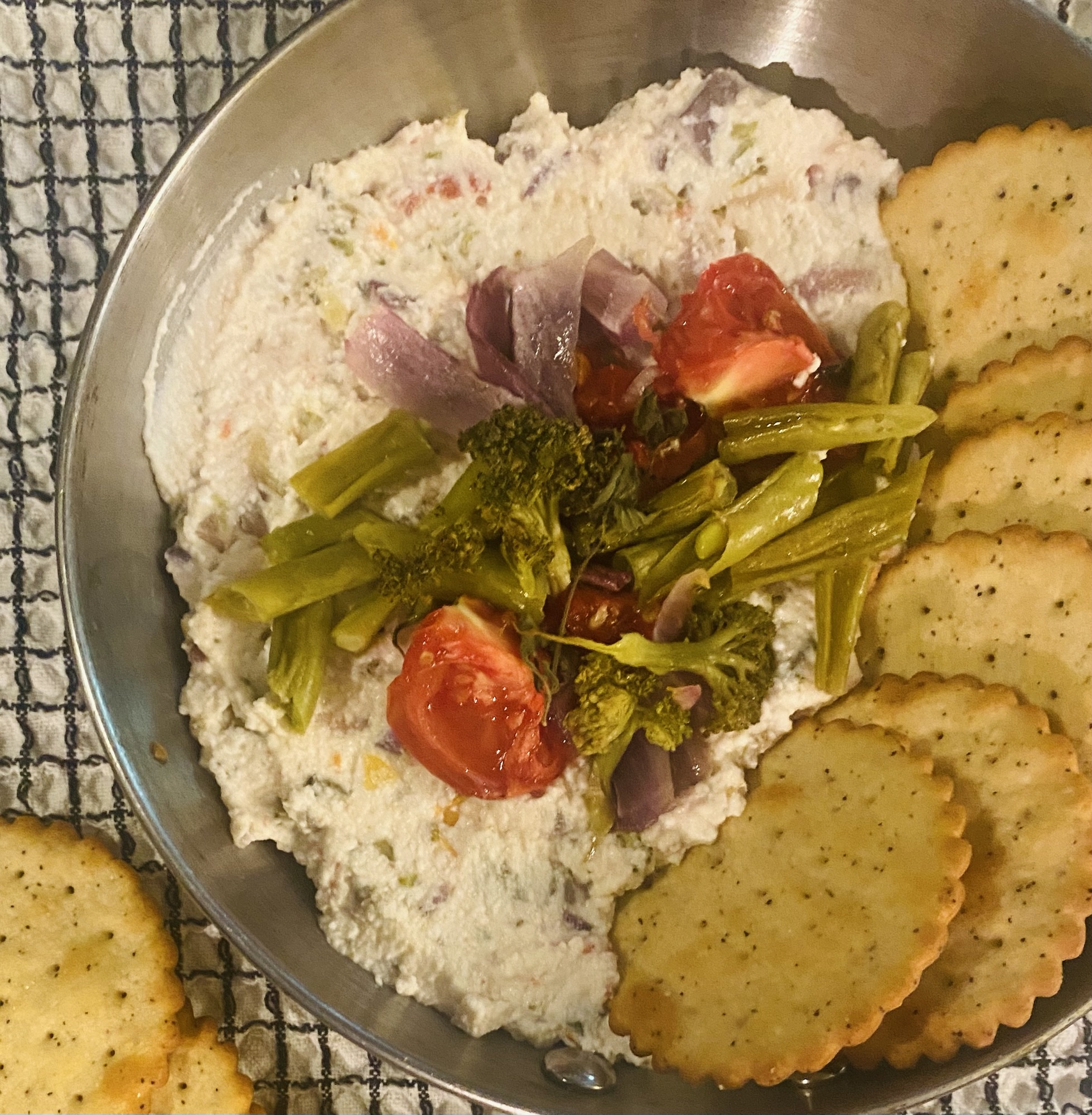 Roasted Vegetable Whipped Ricotta 