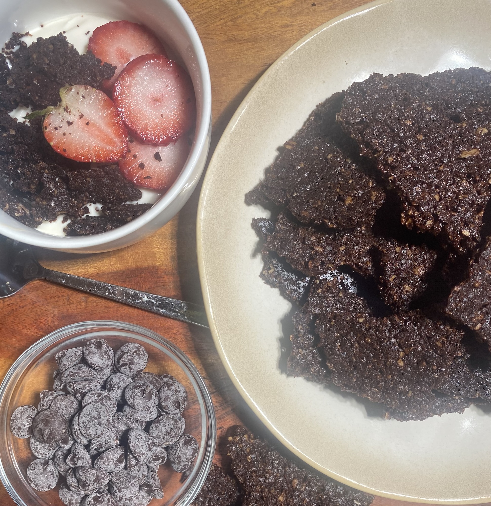Chocolate Oat Bark